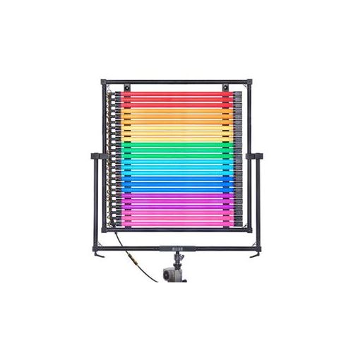  Adorama Quasar Science 424 Ossium Framed Array, 24 Q50R Rainbow Lamps, 4, P24NT Adapter OSS424R