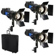 Adorama Fotodiox Pro PopSpot Ultra 50 Bi-Color 3x Light Kit POPSPOT-ULTRA50B-3XKIT