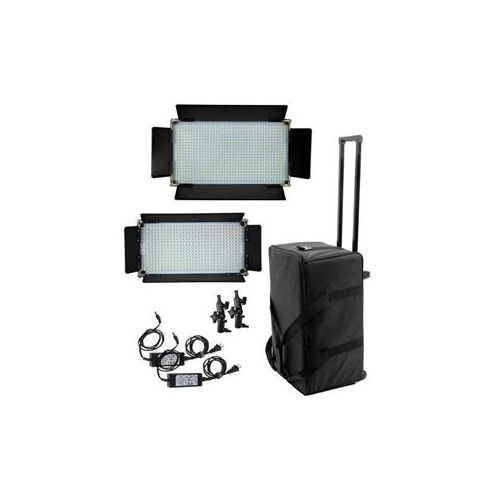  Adorama Alzo Digital 16x9 Bi-Color LED Light Kit, 1x 800 Panel Light, 1x 500 Panel Light 1771