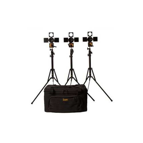  Ikan 3-Point On-Camera Light Kit ILED6-KIT - Adorama