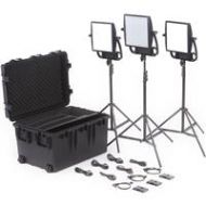 Adorama Litepanels Astra Light Kit, 2 Astra Soft, Astra 6X Bi-Color LED Panel, 3 G-Mount 935-3212