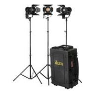 Ikan Helia 40W Bi-Color LED Fresnel 3-PT Light Kit HF40-KIT - Adorama