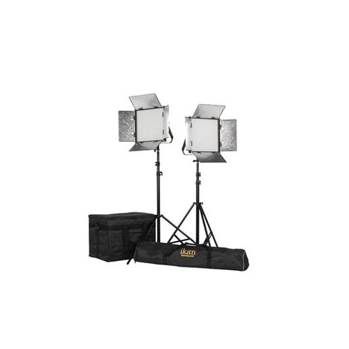  Adorama Ikan Rayden 1 x 1 Bi-Color 2-Point Panel LED Light Kit RB10-2PT-KIT