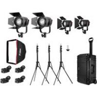 Fiilex K411 4-Light Pro Plus Travel Kit FLXK411PP - Adorama