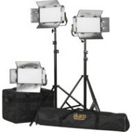 Adorama Ikan Lyra Halfx1 Bi-Color 3-Point Soft Panel LED Light Kit LB5-3PT-KIT