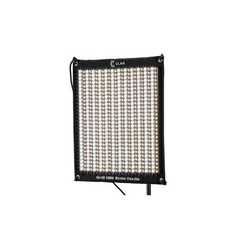  Adorama Clar FlexLite 16x20in / 40x51cm 100W Rollable Wireless Bicolor SMD LED Panel RX1620