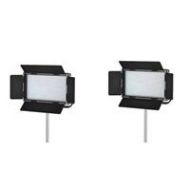 Adorama Came-TV 576 Dimmable Bi-Color LED 2-Light Kit with V-Mount Battery Plate L576S2KIT