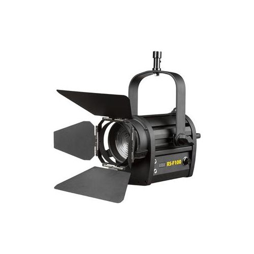  Adorama Ikan Red Star 4 100W LED Tungsten Fresnel Light, Black RS-F100
