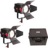 Adorama Came-TV Boltzen 150W Fresnel Focusable LED Daylight 2-Light Kit F-150W-2KIT