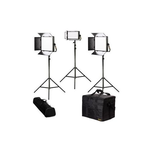  Adorama Ikan Lyra Daylight 3-Point LED Light Kit with 2x LW10 and 1x LW5 LED Light LW-2F1H