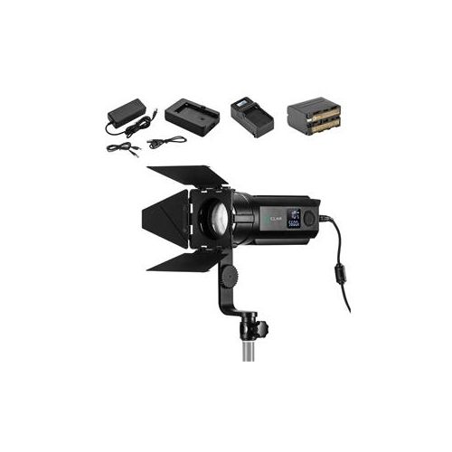  Adorama CLAR S30 Focusing LED Light Kit With NP-F970 Battery and Smart Charger CL-S-30-K1