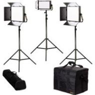 Adorama Ikan Lyra Bi-Color 3-Point LED Light Kit with 2x LB10 and 1x LB5 LED Light LB-2F1H