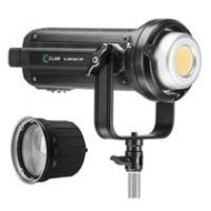 Adorama CLAR Illumi Max 300 High Power 5600K LED Light + CLAR Fresnel 2X Mount ILLUMI MAX 300-SL K2