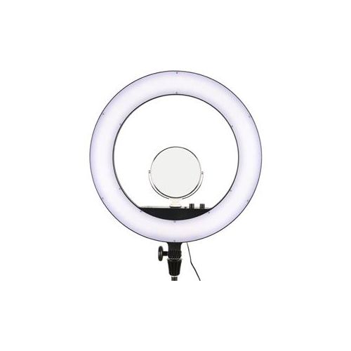  Adorama Godox LR160 LED 3200K-8000K Bi-Color Ring Ligh (Black) LR160 (BLACK)