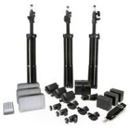 Adorama Core SWX TorchLED Bolt 300 3-Light Kit with Stands TL-BT300K