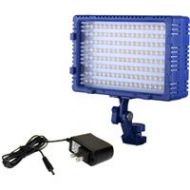 Adorama Bescor LED144 Studio/On-Camera Light and AC-180 Power Supply Kit LED1444AC