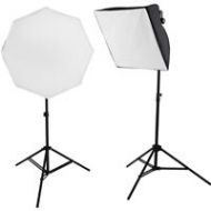 Adorama Westcott uLite LED 2-Light Collapsible Softbox Kit, 2x uLite Constant Light 404L-C