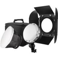 Adorama Westcott Solix Bi-Color 1-Light Compact Kit with Round Softbox and Travel Case 6350