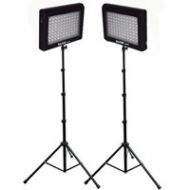 Adorama Bescor LED-95DK2 LED Video Light Kit with Light Panels LED-95DK2