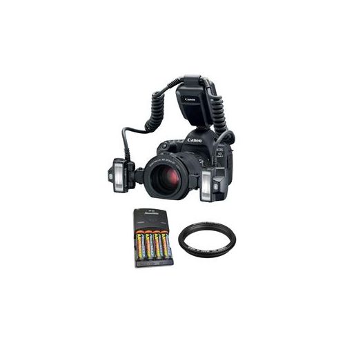  Adorama Canon MT-26EX-RT Macro Twin Lite Flash Unit USA Warranty With Accessory Bundle 2398C002 A