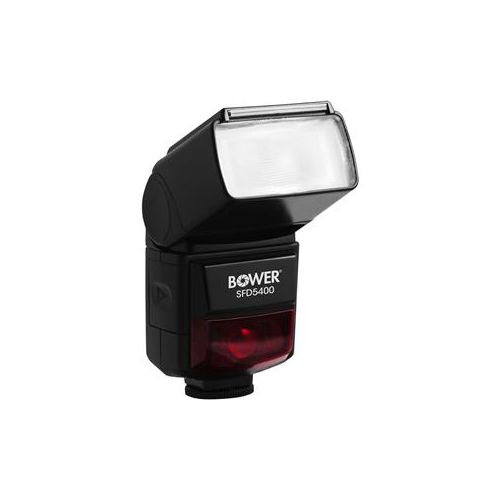  Adorama Bower Digital Autofocus DSLR Flash for Nikon i-TTL and Canon E-TTL SFD5400