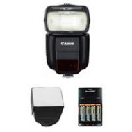Adorama Canon Speedlite 430EX III-RT Flash, USA, Guide # 141 with Free Accessory Bundle 0585C006 A