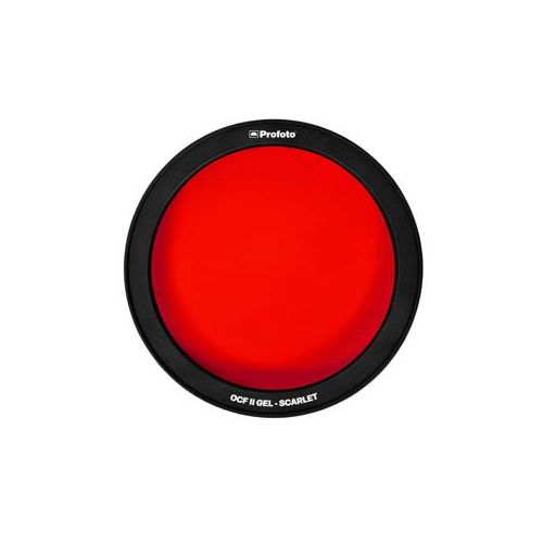  Profoto Off Camera Flash (OCF) II Gel, Scarlet 101047 - Adorama