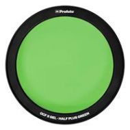 Adorama Profoto Off Camera Flash (OCF) II Gel, Half Plus Green 101045