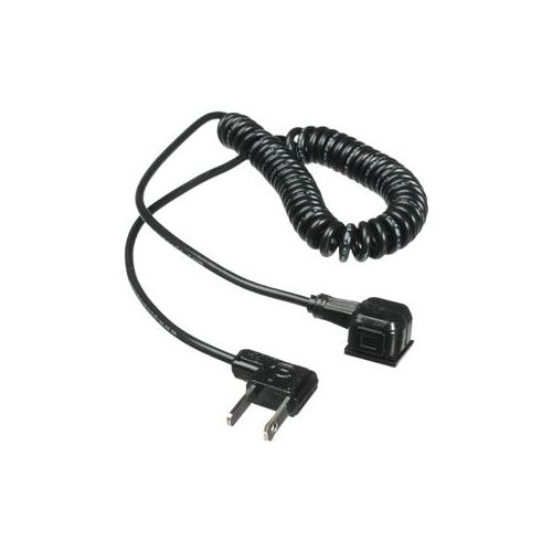  Paramount PMHS3C 3ft Coiled Sync Cord, AC to Hot Shoe HS-3C - Adorama