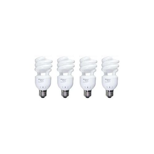  Adorama Alzo Digital 15W 120V CFL Video-Lux Photo Light Bulb, 3200K, 750 Lumens, 4 Pack 1855-32-04