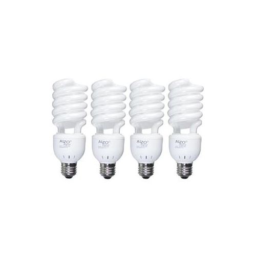  Adorama Alzo Digital 27W 120V CFL Video-Lux Photo Light Bulb, 3200K, Pack of 4 1069-32-04