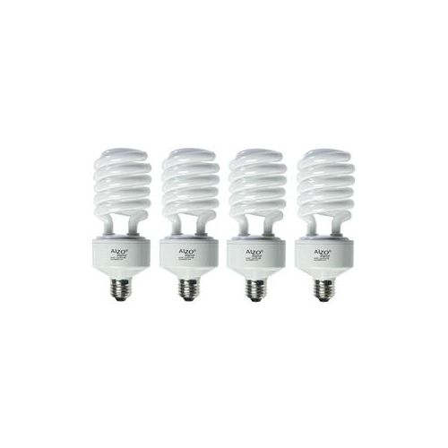  Adorama Alzo Digital 45W 220V CFL Video-Lux Photo Light Bulb, 5600K, Pack of 4 1146-220-56-04