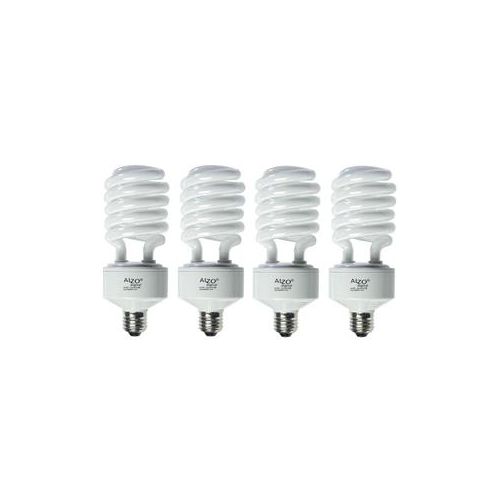  Adorama Alzo Digital 45W 120V Joyous Light Full Spectrum CFL Light Bulb, 5500K,Pack of 4 1146-55-04-FS