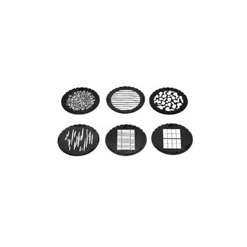  Dedolight 6 Gobo A Size Steel Set DPGSET400 - Adorama