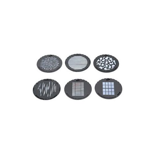  Dedolight 6 Gobo M Size Steel Set DPGSET - Adorama