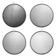 Adorama Hensel 12Round Honeycomb Grid Set w/4 Light Ctrl Grids 9610