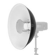 Adorama Glow White Softlight Beauty Dish Reflector with Bowens Mount Adapter (20.5) GL-BD-20-W