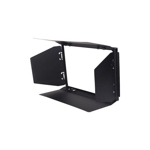  Adorama Fluotec 4-Leaf Barndoor Set for Softbox StudioLED 450 G6LED042