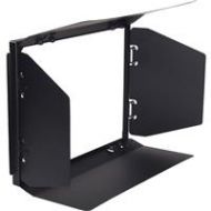 Adorama Fluotec 4-Leaf Barndoor Set for Softbox StudioLED 650 G6LED037