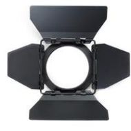 Adorama Hive 9.5 Barn Doors for Hornet 200-C & Super Spot Reflector Attachment HIVE-C-4LBD95