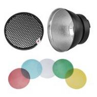 Adorama AD-R14 Standard Reflector With Filter Kit for the XPLOR 300 Pro Monolight FP-AD-R14