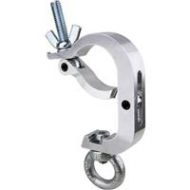 Adorama Kupo Slim Handcuff Clamp with Eye Ring for 60mm Tube, Silver KG816212