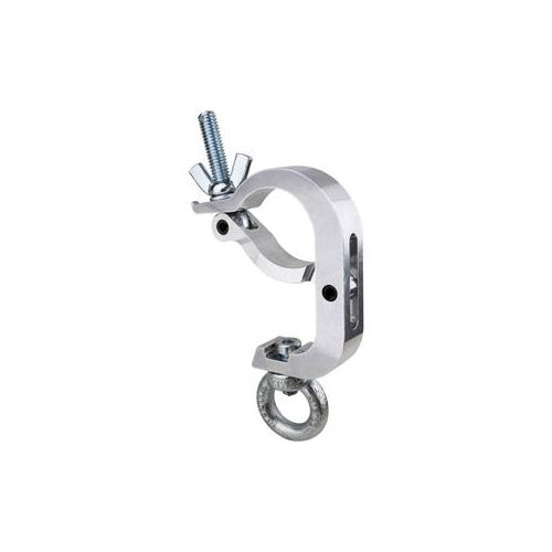  Adorama Kupo Slim Handcuff Clamp with Eye Ring for 60mm Tube, Silver KG816212