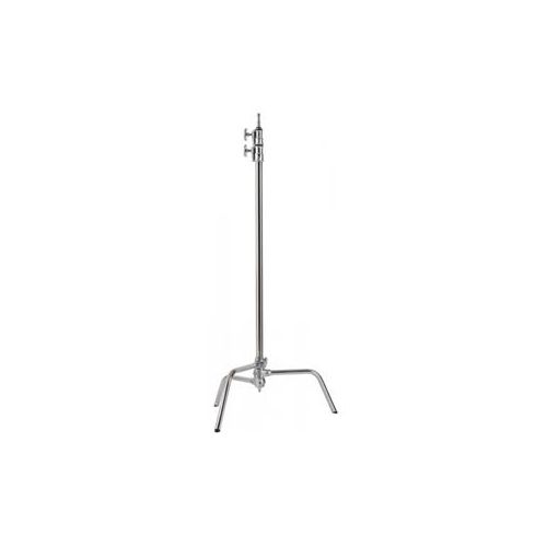  Adorama Studio Assets 40 C-Stand with Grip Head and Arm, Chrome SA1624K