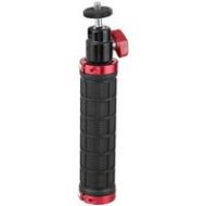Adorama CAMVATE Rubber Handle Grip with 1/4-20 Mini Ball Head, Red C2199