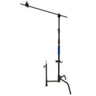 Adorama Savage 40 Black Coated Stainless Steel C-Stand with Grip Arm Kit CB-600K