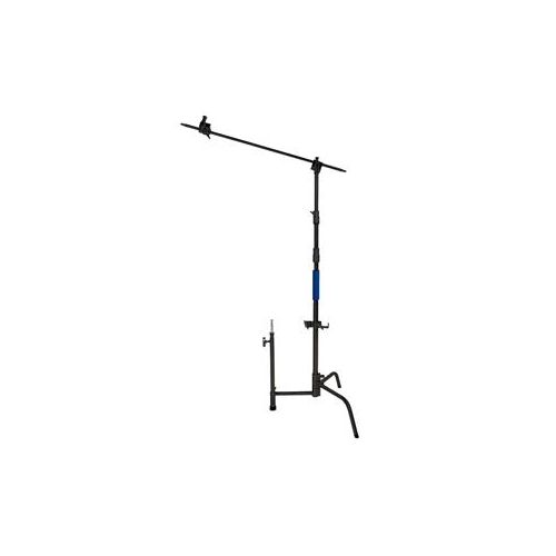  Adorama Savage 40 Black Coated Stainless Steel C-Stand with Grip Arm Kit CB-600K