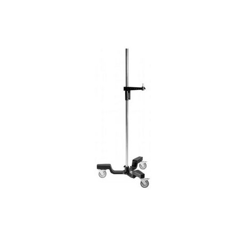  Adorama Foba STARI 2 Light Stand on Caster Base with SAONO Clamp Bracket F-STARI 2