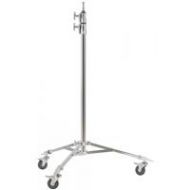 Adorama Studio Assets Double Riser Roller Stand with Baby Pin, Silver SA1630