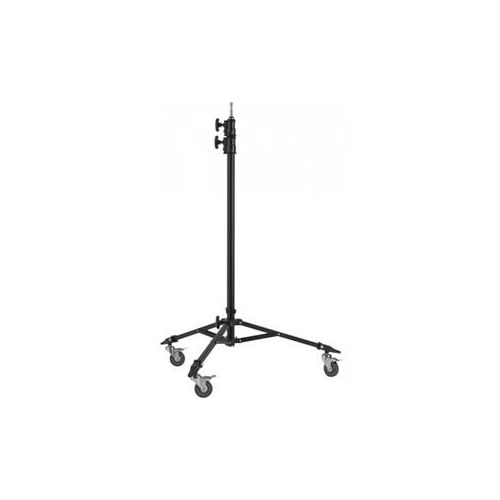  Adorama Studio Assets Double Riser Roller Stand with Baby Pin, Black SA1632